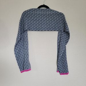 Michael Kors Pink and Gray Scarf